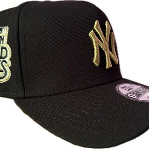 New Era Black and Gold Cap